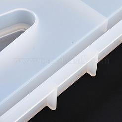 Buchstabenförmige Silikonformen für Spardosen in Lebensmittelqualität&nbsp;DIY-D072-01GP-03
