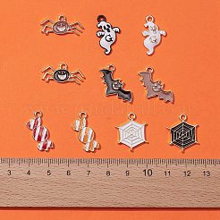 20 pz 10 ciondoli in lega di smalto stile&nbsp;ENAM-FS0001-27