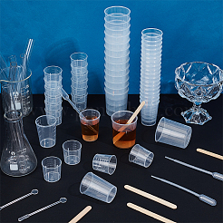 90 taza medidora de plástico de 3 estilos con 20 pipetas de transferencia de plástico desechables&nbsp;FIND-OC0014-01