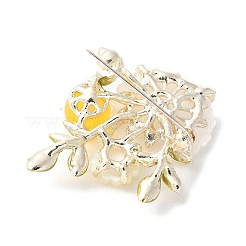 Spille in lega di fiori per vestiti zaino&nbsp;JEWB-F038-03LG
