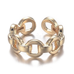 Anelli gemelli in ottone&nbsp;RJEW-F109-03