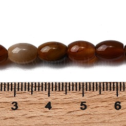 Chapelets de perles en bois pétrifié naturel&nbsp;G-K362-I12-02