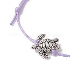 Armband aus geflochtenen Perlen aus Legierung&nbsp;BJEW-JB11082-01