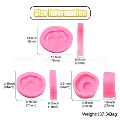 Stampi in silicone per uova in camicia 3 pz 3 stili&nbsp;DIY-CJ0002-30