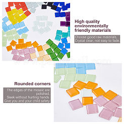 Cabochons en verre transparent&nbsp;GLAA-OC0001-08