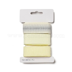 Ruban polyester 9 yards 3 styles&nbsp;SRIB-A014-M03