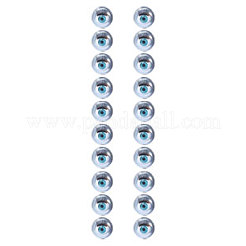 10 Paar blinkende Bastelaugen aus Eisen und Kunststoff&nbsp;DIY-GL0005-20A
