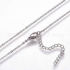 Colliers pendentifs en acier inoxydable 304&nbsp;NJEW-F264-11P
