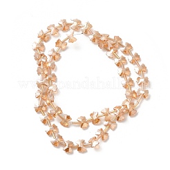 Galvanisierte Glasperlen&nbsp;EGLA-F163-01-PL02