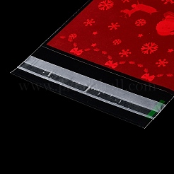 Backbeutel aus Kunststoff mit Weihnachtsmotiv&nbsp;OPP-Q004-03F
