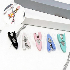 6 forbice mini in acciaio inossidabile a 2 colori&nbsp;AJEW-SP0006-27