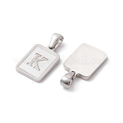 Colgantes de concha pavé de acero inoxidable 304&nbsp;STAS-G327-01P-K