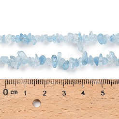 Natürliche Aquamarin Perlen Stränge&nbsp;G-K396-A01-01