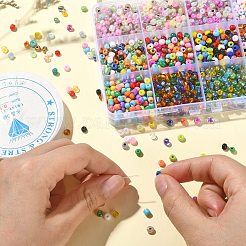 1800 pz 12 colori 6/0 perline di vetro&nbsp;SEED-CJ0001-18