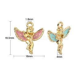 30pcs 3 pendentifs en alliage de couleurs&nbsp;ENAM-CJ0002-57