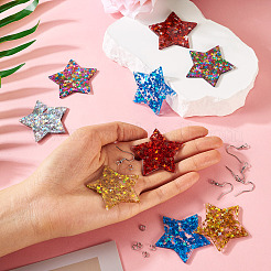 DIY-Set zur Herstellung von baumelnden Ohrringen&nbsp;DIY-TA0006-55A