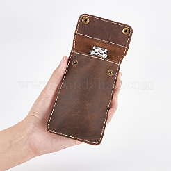 Borse portaoggetti portatili in pelle per orologio singolo&nbsp;ABAG-WH0032-45
