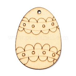 Bricolage artisanat pendentifs de découpes en forme d'oeuf de pâques&nbsp;AJEW-P087-B02-10