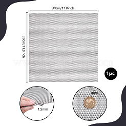 Malla de alambre tejida de acero inoxidable 304&nbsp;AJEW-WH0348-772