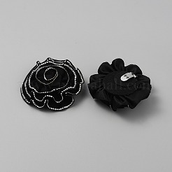 Blumen-Polyester-Schuhdekoration&nbsp;AJEW-WH0348-632