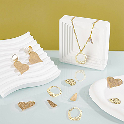 20pcs 4 pendentifs en laiton de style&nbsp;KK-BC0008-15