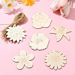 Pendentifs en bois&nbsp;WOOD-CJC0019-16