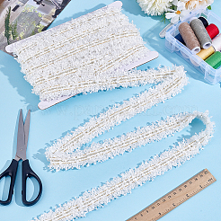 9 Yard plissierter Spitzenbesatz aus Polyester&nbsp;OCOR-HY0001-28