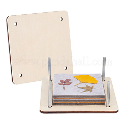 Trousses de presse de fleurs carrées&nbsp;DIY-WH0449-65