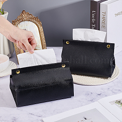 Scatola di fazzoletti in pelle PU&nbsp;AJEW-WH0816-558B