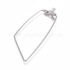 Pendenti in filo di acciaio inossidabile 304 anti-appannamento&nbsp;STAS-M274-016P