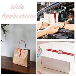 Autocollants en papier plaqué cuivre&nbsp;OFST-WH0004-197A