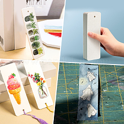 50 Blatt leeres Lesezeichen aus Papier&nbsp;DIY-SP0007-24