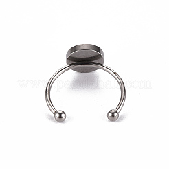 Anlaufgeschützte Manschettenpolster-Ringfassungen aus Edelstahl 201&nbsp;STAS-S080-042C-P
