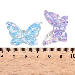 Transparente Cabochons aus Harz und Pailletten&nbsp;RESI-B048-05