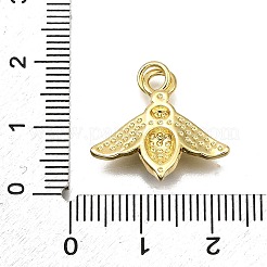 Ciondoli smaltato in ottone&nbsp;KK-D343-06G