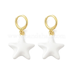 Orecchini a cerchio in ottone&nbsp;EJEW-S251-02A-G