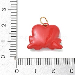 Valentinstag 304 Edelstahl Emaille Anhänger&nbsp;SA-CBA08A6-07F-G