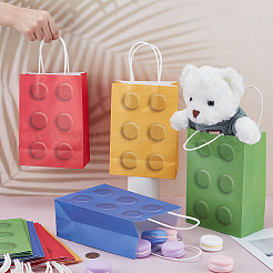 36 Stück 4 Farben Papier-Geschenktüten&nbsp;ABAG-GO0001-10