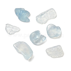 Natürliche Aquamarin-Chip-Perlen&nbsp;G-Q193-04B
