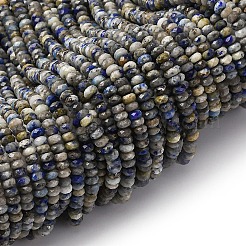 Natürlicher Lapislazuli Perlenstränge&nbsp;G-RM2025-D09-C