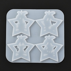 Stampi in silicone portachiavi fai da te a tema natalizio&nbsp;DIY-I057-14
