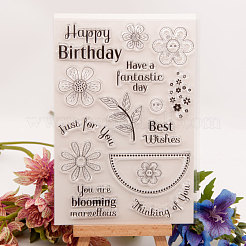 Silikon klare stempel&nbsp;X-DIY-A013-19