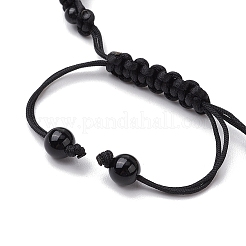 7 Chakra-Edelstein-Armband mit geflochtenen Perlen&nbsp;BJEW-JB11027