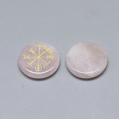 Natürlichen Rosenquarz Cabochon&nbsp;G-T122-39D