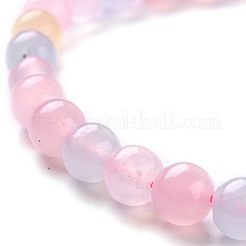 Cuentas de jade blanco natural&nbsp;G-G766-B-07