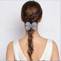 2 Haarspange mit Schleife und Strassen&nbsp;PHAR-HS0001-05
