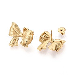 Boucles d'oreilles à tige en acier inoxydable 304&nbsp;EJEW-T047-05G