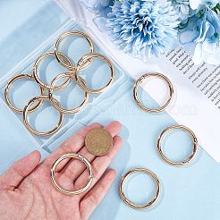 10 anneau de porte à ressort en alliage&nbsp;FIND-SP0001-38G