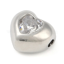 Perline zirconi micro pave  in ottone&nbsp;LS-KK-L219-21P-01