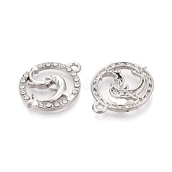 Pendentifs en alliage avec strass&nbsp;FIND-N008-30P